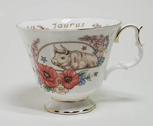 EUC Vintage Royal Albert Zodiac Series Taurus Tea Cup Bone China England - Picture 1 of 6