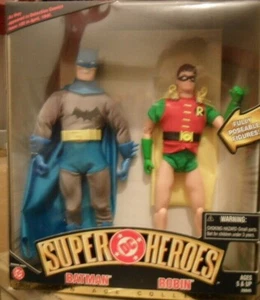 DC SUPER HERO SERIES BATMAN ROBIN GOLDEN AGE COLLECTION POSEABLE FIGURES MIB 268 - Picture 1 of 2