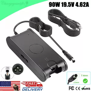 90W AC Adapter Charger For Dell Latitude E7470 E7440 E7270 E6430 E6530 E6520 - Picture 1 of 16