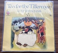 CAT STEVENS - TEA FOR THE TILLERMAN - ISLAND PINK LABEL VINYL- (VG/VG)