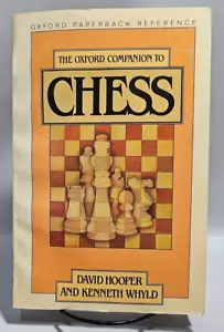 The Oxford Companion Chess by David Hooper and Kenneth Whyld, 1987 Oxford - Picture 1 of 9
