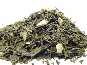 100g Grüner Tee mit Ginseng, natürliches Aroma loser Tee - Picture 1 of 1