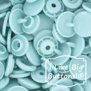KAM Plastic Snaps: B59 Pool Blue-Size 20/T5-No Sew Snap Buttons DIY Crafts Sew - Picture 1 of 12