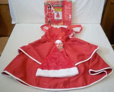 Fantasia feminina vestido de Papai Noel peça única Daiso - Imagem 1 de 4