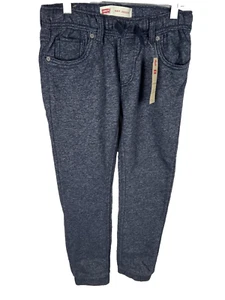 Med Age 10-12 Year Levi's Knit Jogger Elastic Waistband Tapered Leg w/ Pockets - Picture 1 of 11