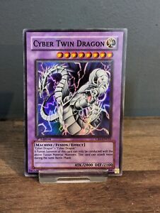 Cyber Twin Dragon CRV-EN035 1st Edition Super Rare Yugioh Card
