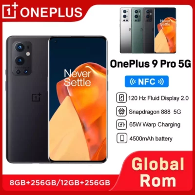 Unlocked OnePlus 9 Pro 5G Dual SIM 256GB 6.7'' Smartphone 4500mAh Snapdragon 888 - Image 1 of 4