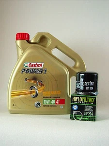 Castrol Power 1 10W40 Öl + Ölfilter TRIUMPH 900 Street Twin Cup Scrambler  - Bild 1 von 6