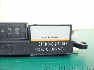 HP 416728-001 300GB 15,000 RPM 4 Gbps 3.5 in. Fiber Channel HDD 404395-003 - Image 1 of 4