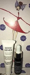 SUNDAY RILEY Power Couple Duo Good Genes & Luna Sleeping Night Oil 5ml/.17oz Eac - Picture 1 of 5