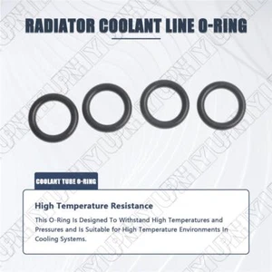 4x Coolant Line O-Ring For Durango Charger Challenger/Grand Cherokee 5.7L & 6.4L - Picture 1 of 7