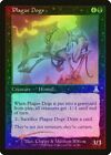 Plague Dogs FOIL Urza's Destiny PLD Black Uncommon MAGIC MTG CARD ABUGames