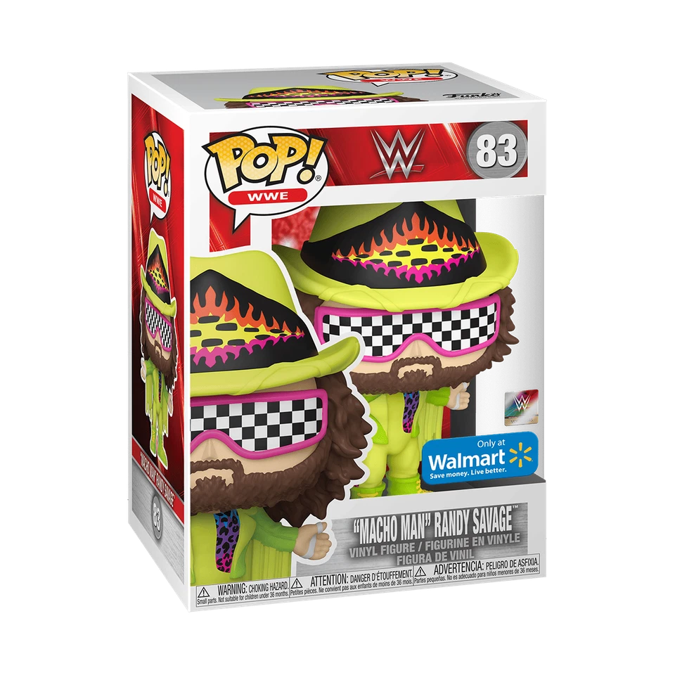 Funko Pop! Vinyl: WWE - "Macho Man" Randy Savage - Walmart (Exclusive) #83