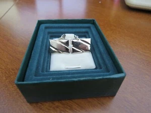 Vintage Manschettenknöpfe goldfarben - Bild 1 von 2