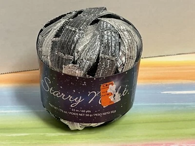 1 bola Premier Hilos Noche Estrellada Cinta Hilo Pantalla Plateada Foto 1 de 4