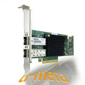 HP Emulex LPe16002 16 Gb/s 2-Port(s) SFP+ PCIe 2.0 x8 Fiber Channel HBA P005947 - Picture 1 of 5