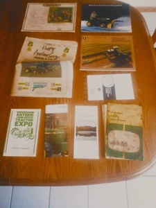 Lot John Deere Works 1987 Newspaper Tractor Expo Planter Manual Haying Brochure  - Picture 1 of 24