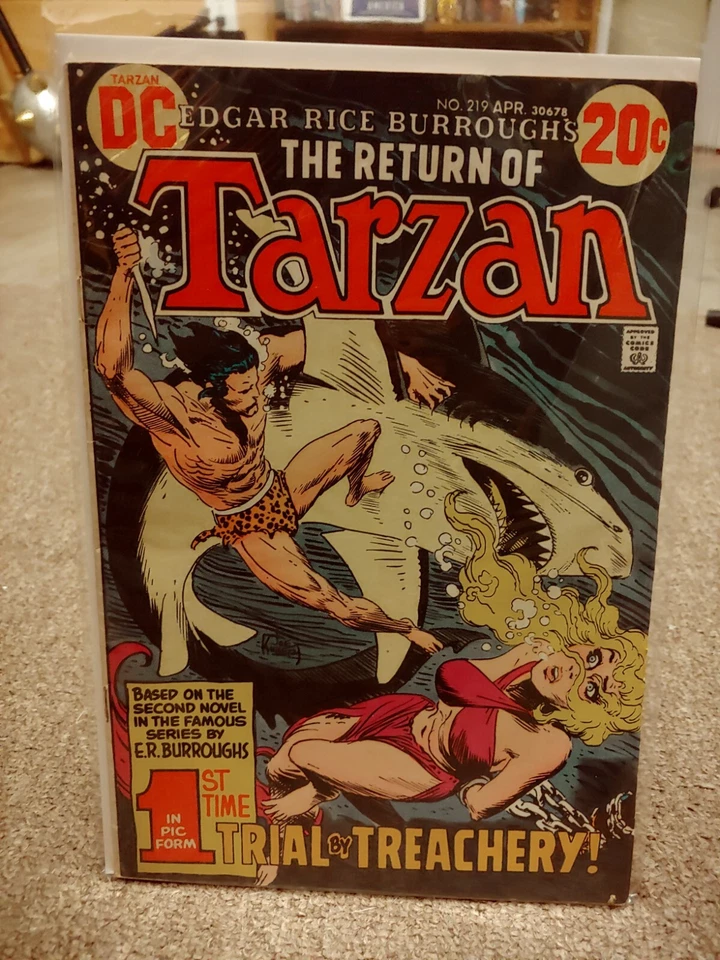 Tarzan #219 April 1973 6.5 DC Comics - Image 1 of 1