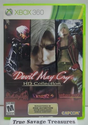 Devil May Cry HD Collection (Microsoft Xbox 360, 2004) CIB, Original Label  - Image 1 of 4