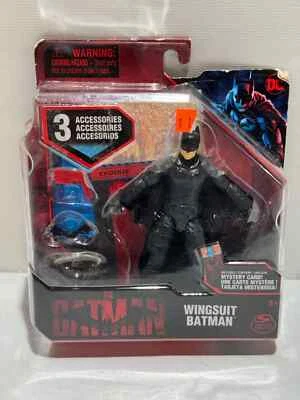 "Figura de acción The Batman - Wingsuit Batman DC 3,75"" pulgadas - 3 accesorios - NUEVO Foto 1 de 4