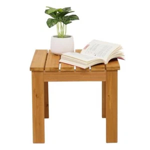 Side Table For Small Spaces Coffee Tray End Table Bedside Night Stand Outdoor - Picture 1 of 12