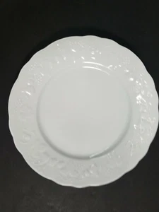 Philippe PH Deshoulieres Blanc De Blanc Porcelain Dinner Plate France Limoges - Picture 1 of 7