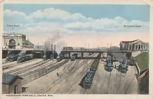 Passenger Terminals - Omaha, Nebraska - unposted litho - Picture 1 of 3