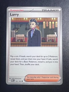 Larry 165/182 Common Paradox Rift EN Pokemon Card NM - Picture 1 of 1
