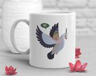 Crested Pigeon Coffee Mug Bird Lover Gift Cute Dove Cup Pet Mug Australian Anima