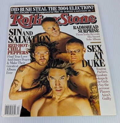 Rolling Stone Magazine Issue 1002 June 15 2006 Red Hot Chili Peppers - Image 1 of 3