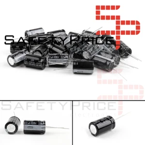 5x Condensador Electrolitico 22uF 400v 105º C 13x20mm - Imagen 1 de 4