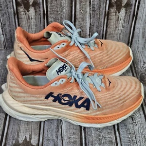Hoka One One Mach 5 Running ShoeS Women 7.5 B Sneaker Camellia Peach - Picture 1 of 9
