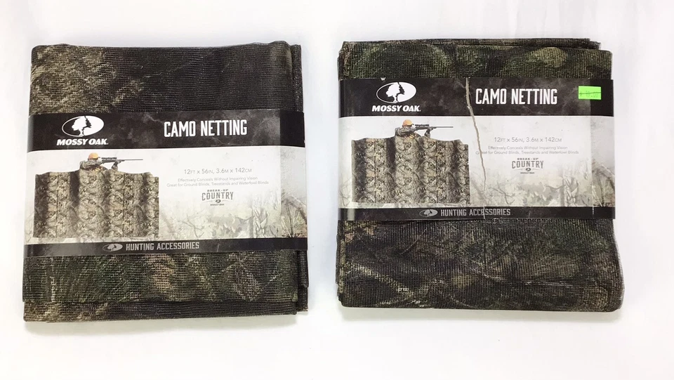  Mossy Oak Break-Up Country Camo Netting Blind Material 12ft x 56in BRAND NEW - Image 1 of 1