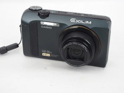 Casio Exilim EX-ZR100 Digitalkamera mit Videofunktion 12,1 MP schwarz - Bild 1 von 3