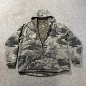 Cabela's Wooltimate WindShear Hooded Pullover Jacket Outfitter Camo 2XL - Picture 1 of 7