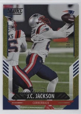 2021 Score Dots Gold /225 JC Jackson #289 Rookie RC - Image 1 of 2