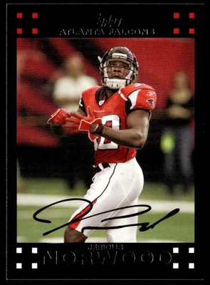2007 Topps Jerious Norwood Atlanta Falcons #50 - Image 1 of 2