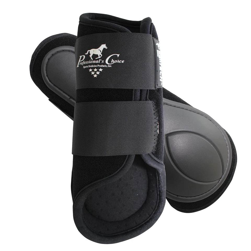 Professional's Choice VenTECH Splint Boots - Black Equine Leg Protection Medium - Image 1 of 1