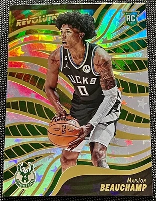 Marjon Beauchamp 2022-23 Revolution Astro Rookie Card No. 146 Bucks - Image 1 of 2