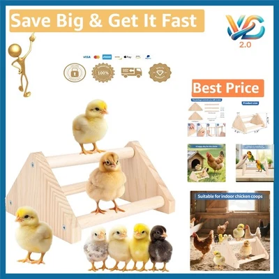 Натуральная сосна курица насест окунь для цыплят птиц попугаев новый - Изображение 1 из 4