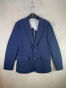 Taylor Stitch Telegraph Blazer Uomo 38 Blu Lana Cappotto Sportivo Destrutturato Tutti i Giorni - Foto 1 di 12