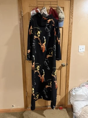 Manta Elvis Presley Acurrucada Mangas Cómoda Vellón Lanzar Joe Petrucclo Arte RARO Foto 1 de 4