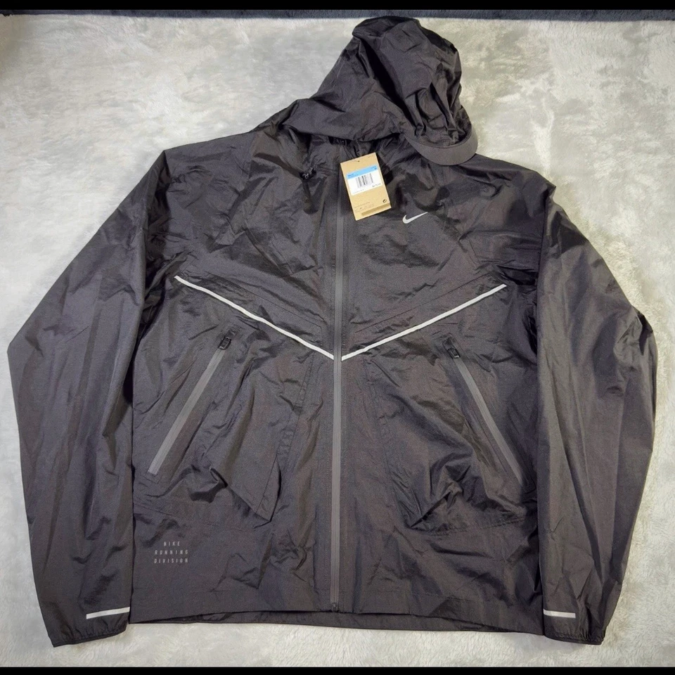 Nike Storm-FIT ADV Running Jacket Black FZ0622-010 W/Tags Men’s XL