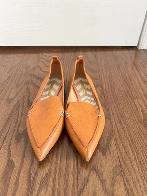 Nicholas Kirkwood  BetLeather Pointed Toe Flats Loafers Size 39 - Image 1 of 4