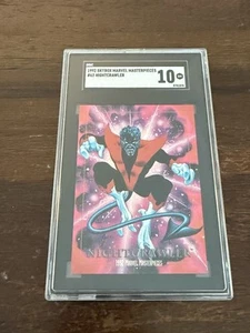 1992 MARVEL MASTERPIECES NIGHTCRAWLER #62 SGC 10 GEM MINT *RARE!!!* - Picture 1 of 2