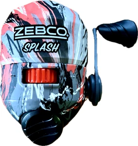 ZEBCO SPLASH Red Camo Spincast Reel 3.9:1 Gear Ratio 1 BB  8 lb test line - Picture 1 of 6