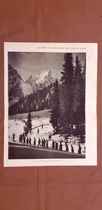 Passo di Rolle nel 1928 Cimon della Pala San Martino Castrozza Trento Trentino - Picture 1 of 1