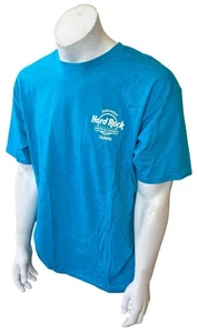 Hard Rock Cafe Men's Seminole Hard Rock Hotel & Casino Tampa Blue Shirt Size L - Picture 1 of 4