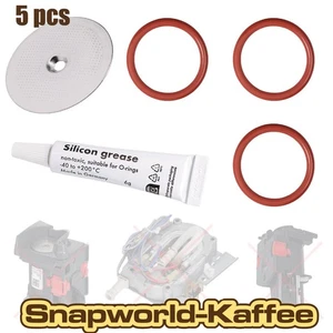 3x Seal + Brew Basket + Silicone Grease for Delonghi Group ECAM ECA ESAM Etam - Picture 1 of 5
