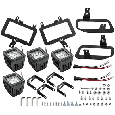 Kit de montaje de actualización de luces antiniebla de parachoques de 24 W para Ford F150 2015 2016 2017 Foto 1 de 4